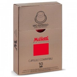 Кофе в капсулах Musetti Mio Espresso (упаковка 100 капсул по 5 гр)