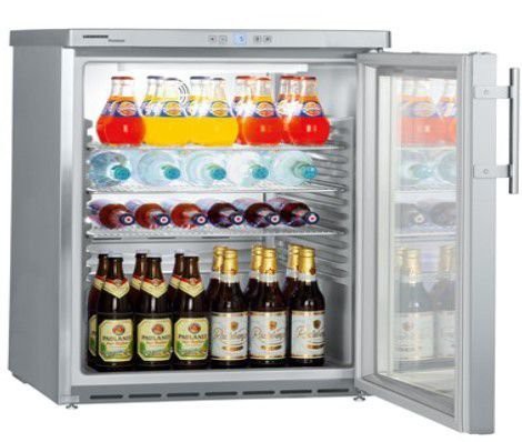 Шкаф холод.со стеклом Liebherr fkuv 1663 нерж